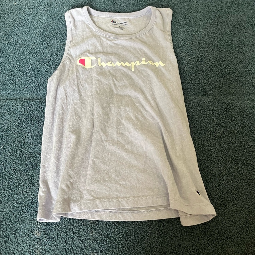 Champion Light Gray Sleeveless Top